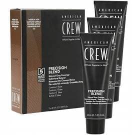 American Crew Precision Blend Medium Ash -sävy 3 x 40 ml