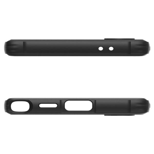 Spigen Rugged Armor cover til Galaxy S24 Ultra sort/matsort