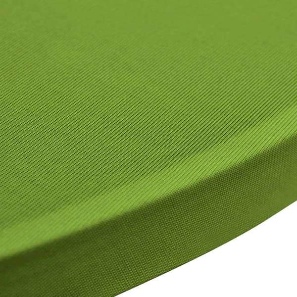 vidaXL Elastiska bordsdukar, 4 st, 80 cm, gröna