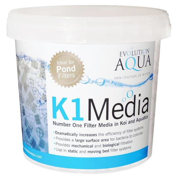 Evolution Aqua K1 Media 3l - mobil filterpatron "Kaldnes"