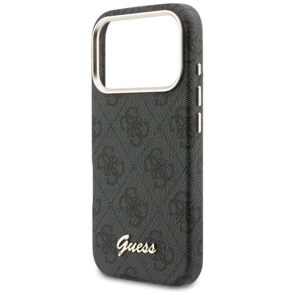 Guess 4G Script MagSafe-skal till iPhone 17 Pro Max svart