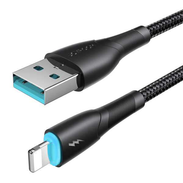 iPhone Starry -sarjan USB-A-kaapeli - Lightning 3A 1m musta