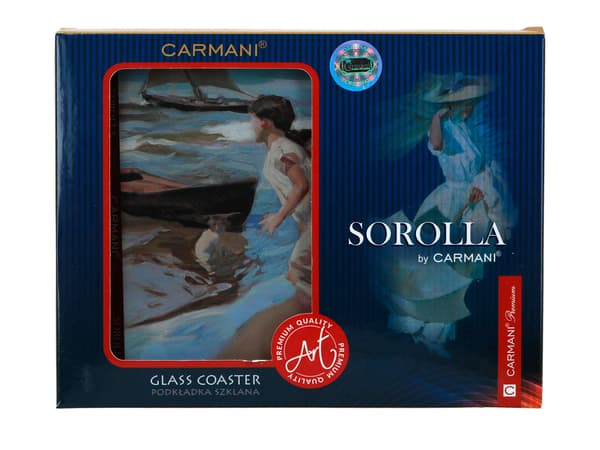 Glasunderlag - J. Sorolla, Badetid (CARMANI)