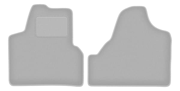Grå bilmattor till: Citroën Jumpy II skåpbil (2007-2016)