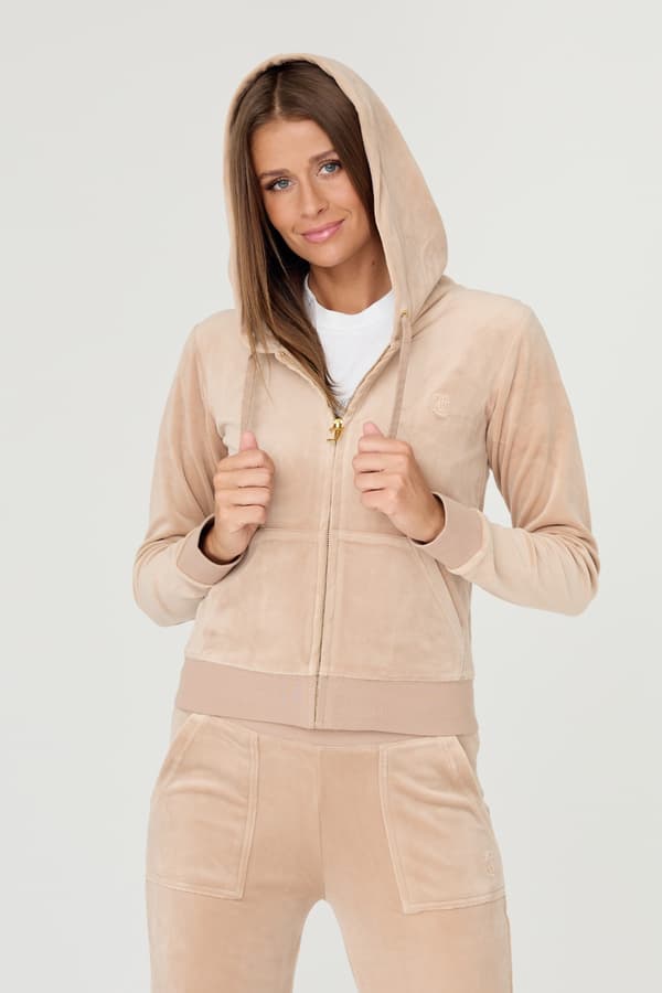 Juicy Couture Beige Dame Sweatshirt Robertson L