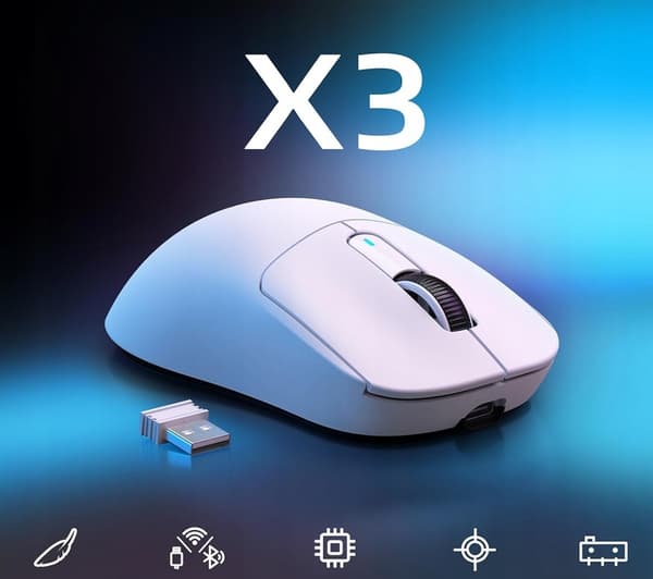 Attack Shark X3 trådlös mus med optisk sensor