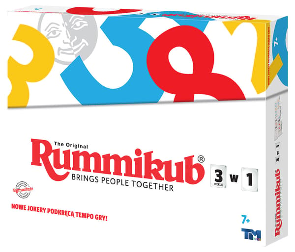Spil. Rummikub 3 i 1