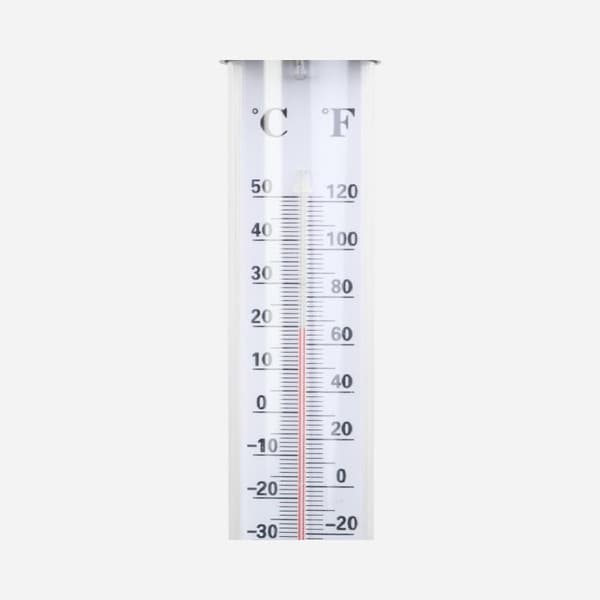 GOLIAT LED-belyst solcellet havetermometer