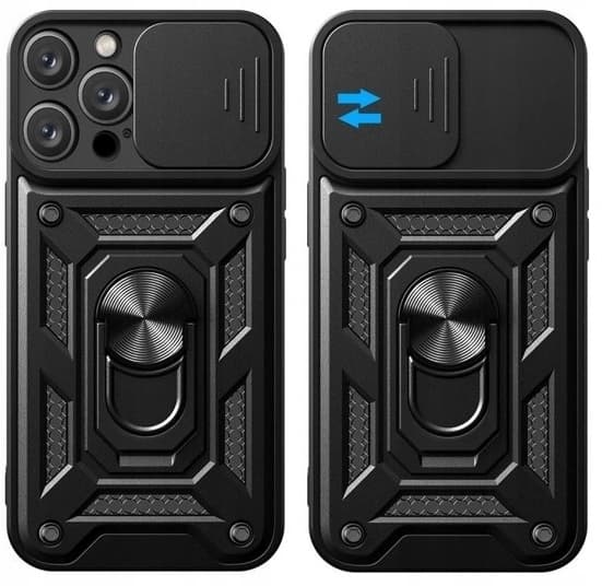 Etui til Samsung Galaxy S23 Plus SLIDE ARMOR BACK + GLAS