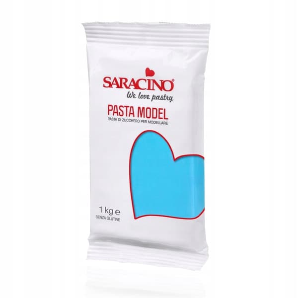 Lyseblå Modelpasta 1kg - Saracino