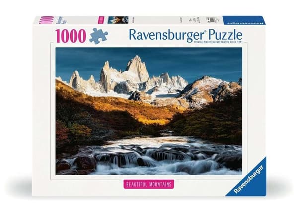 Puslespil 1000 Regnbuebjerge