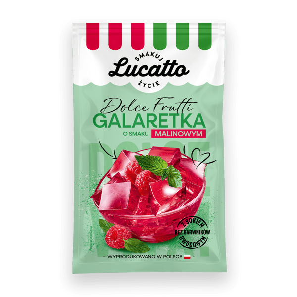 LUCATTO | Gelé | HINDBÆR | 70 g
