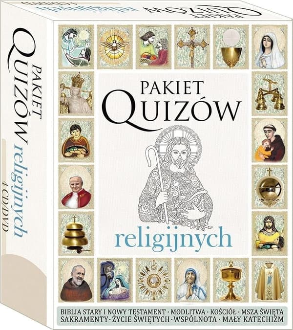Religiøs quizpakke 3 DVD + CD