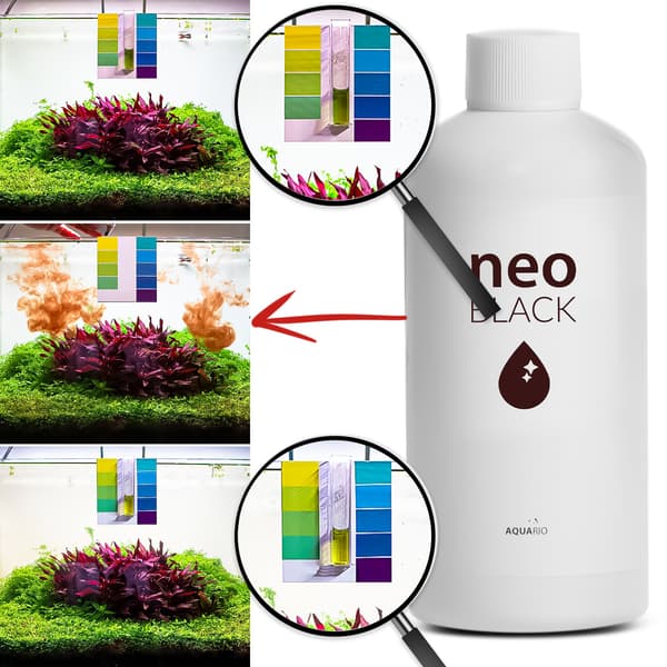 Neo Black 300ml - "svart vatten" sänker pH + spårämnen