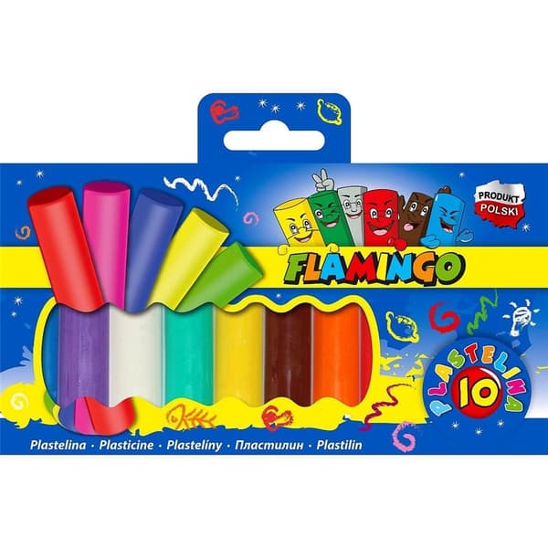 Plastilina 10 färger