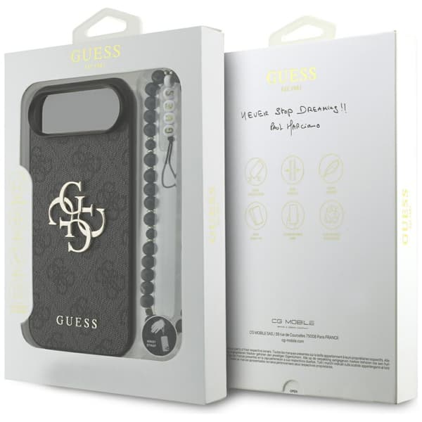 Guess 4G Strap 4G Classic Logo cover til iPhone Air, sort