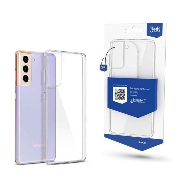 3MK Clear Case för Galaxy S21, transparent