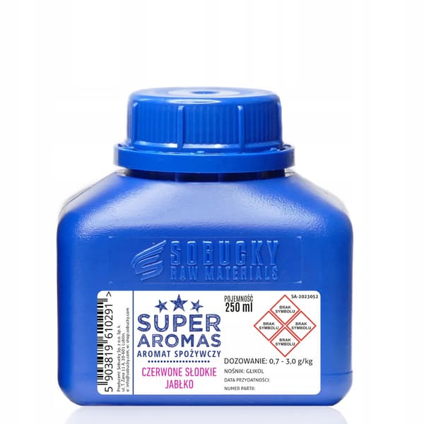 Superaromas Rød Sød Æble Madsmag 250 ml