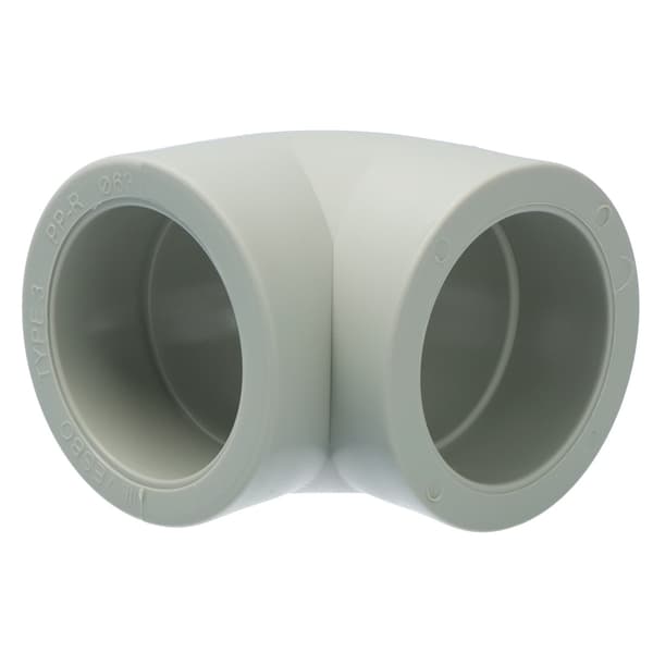 PP-albue 90 grader 63 mm