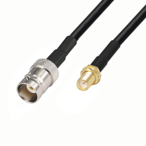 Antennekabel BNC-stik / SMA-stik RF5 10m
