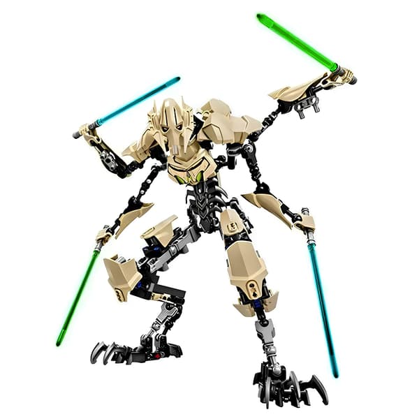Rymdgeneral Cyborg samlarfigur 32 cm sci-fi-figur