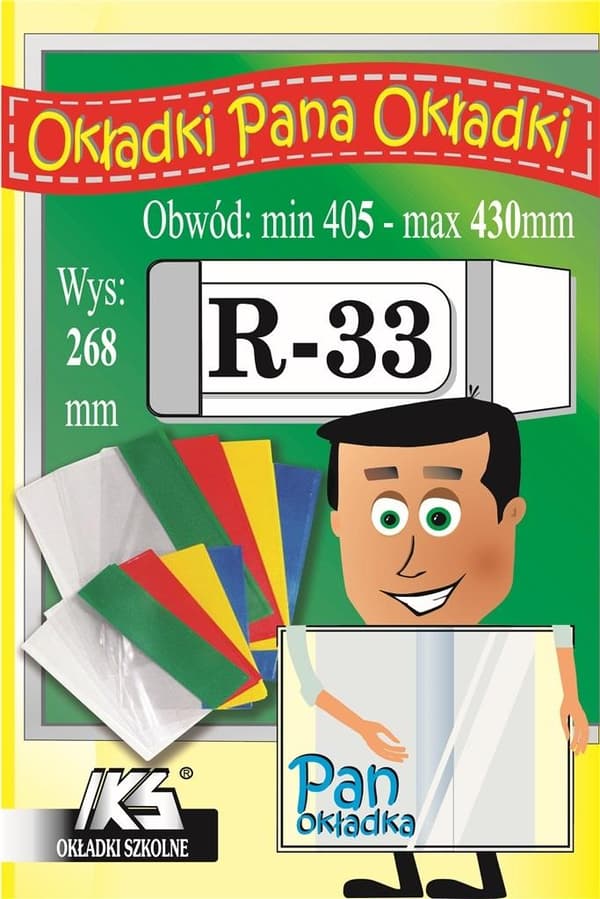 Justerbart bokomslag R33 (25 st) IKS