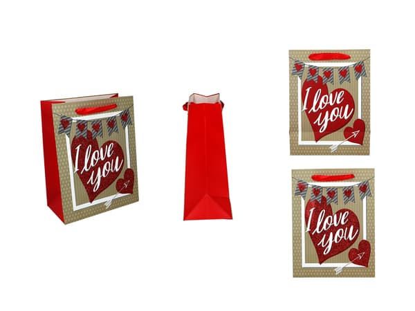 Lille gavepose - Valentinsdag (1 af 4 designs)