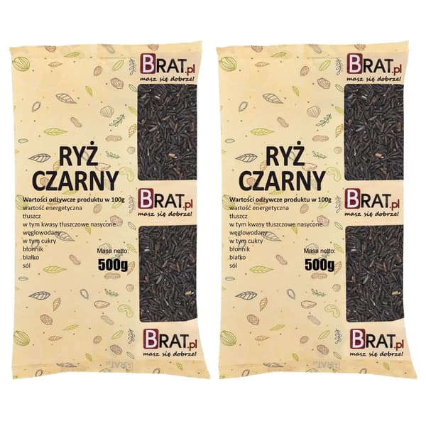 Svart ris 1 kg (2 x 500 g)