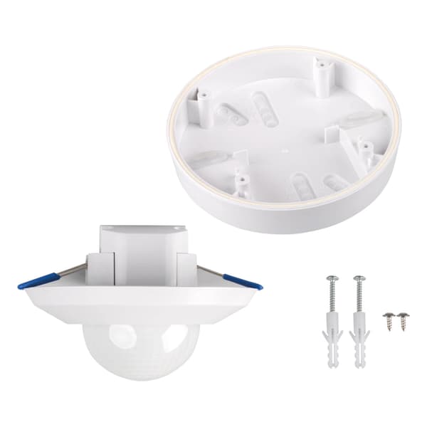 Kanlux Rörelsesensor 3x PIR LED 2000W Infälld Ytmonterad Vit