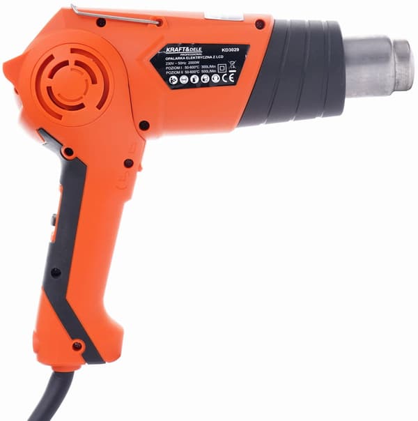 Elektrisk varmluftpistol med LCD 2000W KD3029
