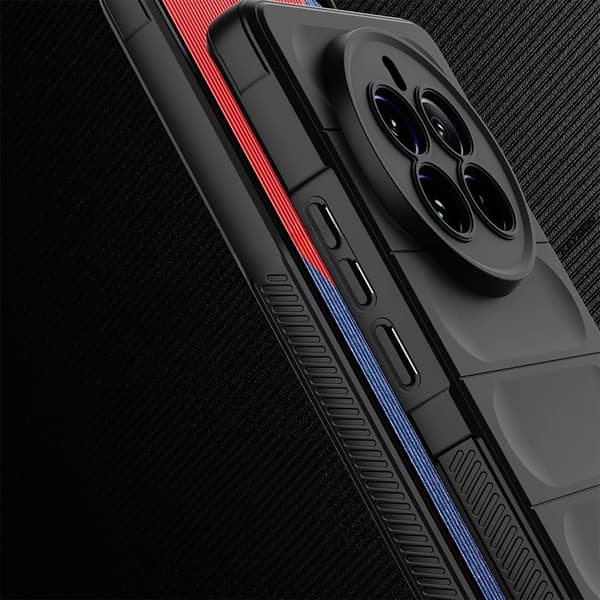 Realme 12 Pro 5G / 12 Pro+ 5G Gaming Stødsikkert Etui, Sort