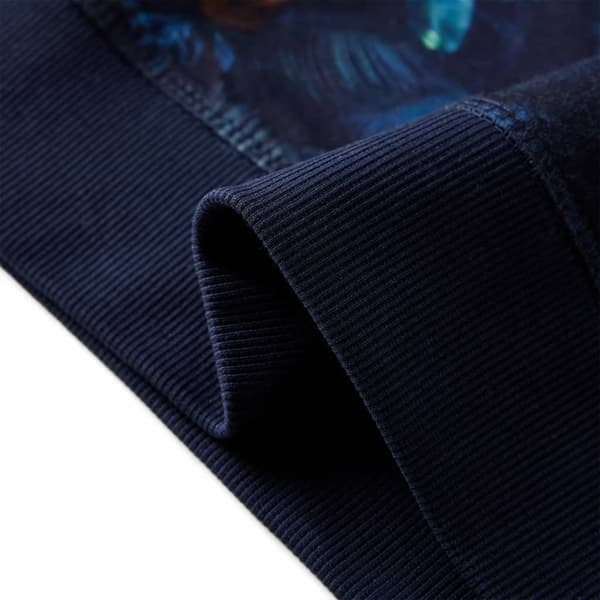 Børnesweatshirt, marineblå, 104