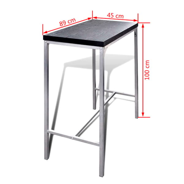 Højt køkkenbord + stole