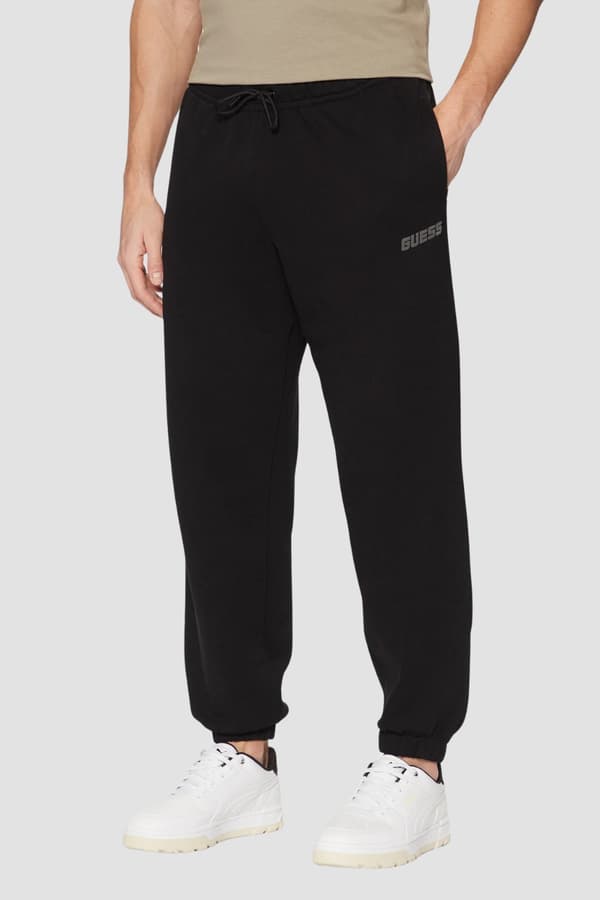 Guess sorte herre Emis joggingbukser S