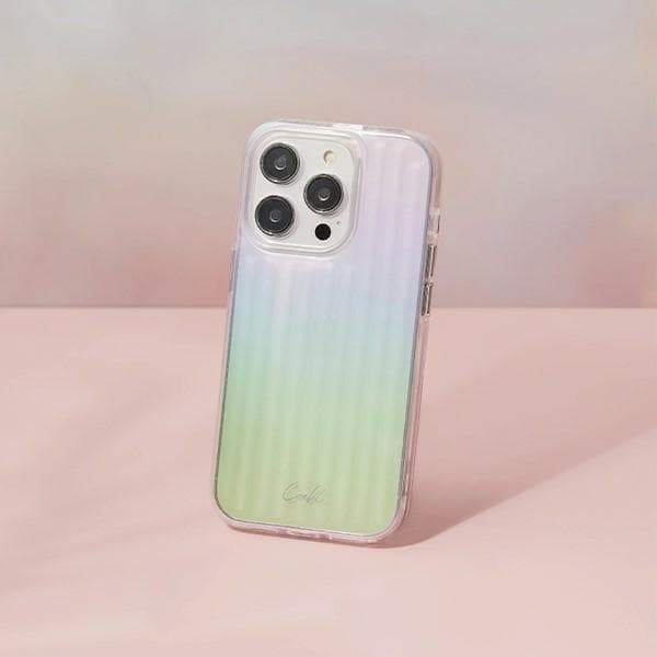 UNIQ Coehl Linear cover til iPhone 14 Pro Max, opal