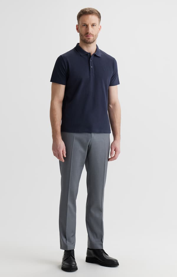 Poloshirt med S-logo