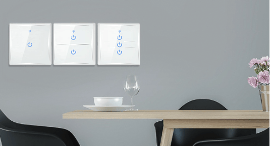 KS601 WiFi-lysafbryder 2-polet hvid