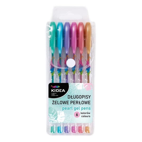 KIDEA perle gelpen 6 farver