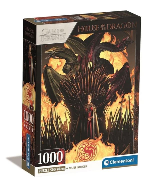 Pussel 1000 bitar. Kompakt. Drakens hus 399048