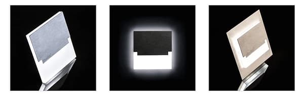 LED Trappelampe 12V Neutral Hvid 4000K SABIK Sort KANLUX