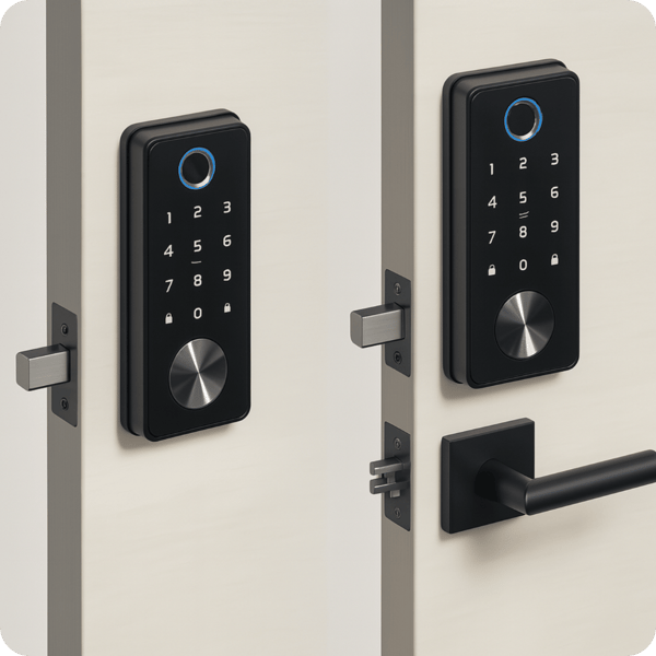 Elektronisk lås med A228 TTLock-indsats
