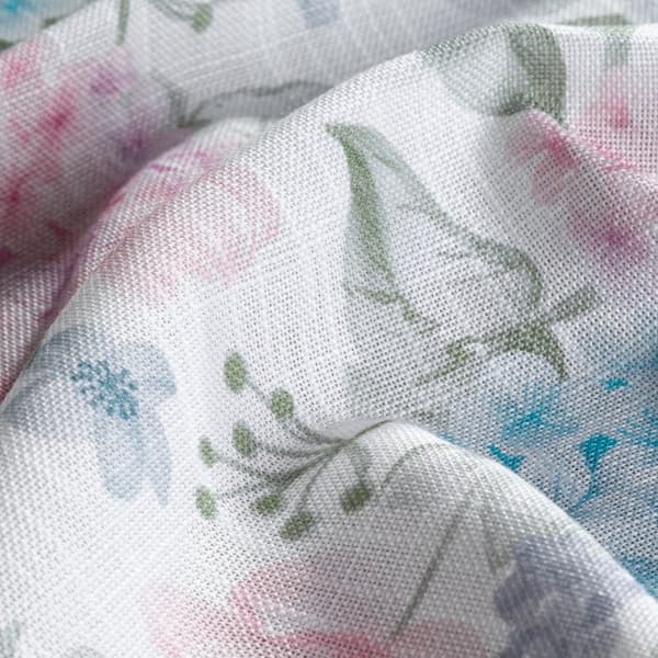 Bordsduk blommor SUMMER8 rosa 90x90