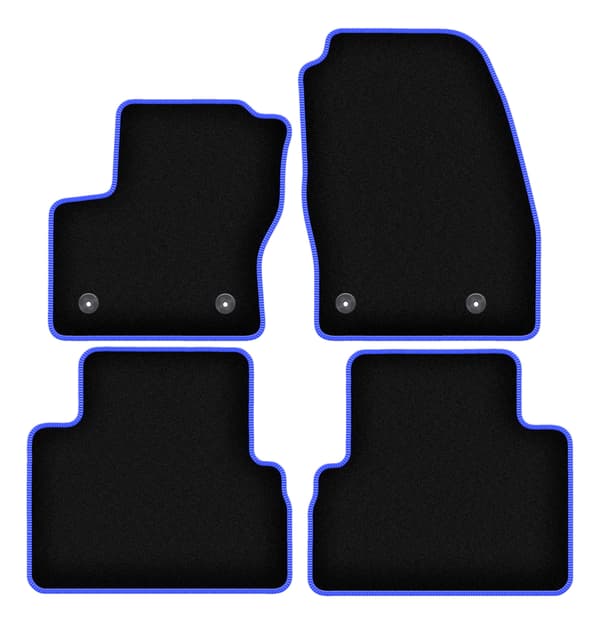 CARLUX-BLÅ bilmåtter til: Ford C-MAX MK2 minivan (2015-2019)