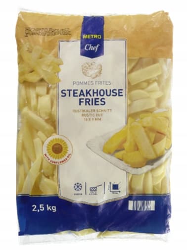 Metro Chef stekhusbiffar frysfrites 2,5 kg
