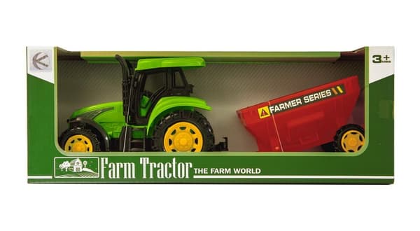 Traktor med anhænger
