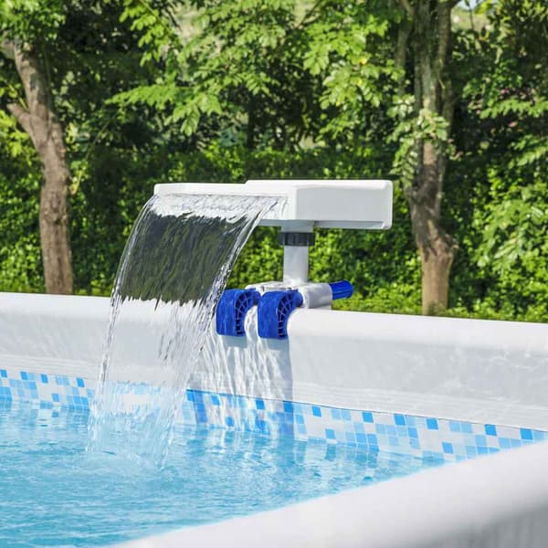 Bestway Flowclear lugnande poolvattenfall med LED-belysning