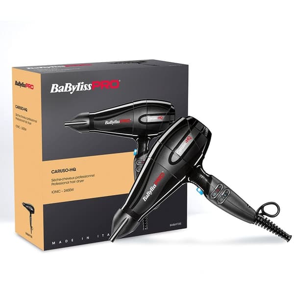 BaByliss Pro Caruso-HQ Hårtørrer 2400W - Sort