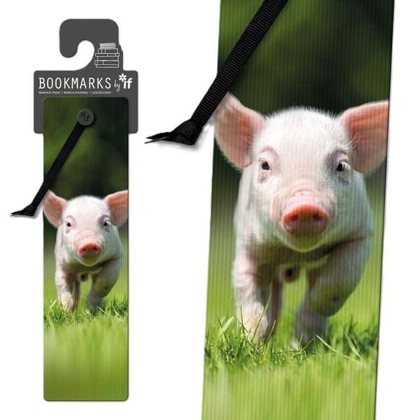 3D Bogmærke 15409 - Gris