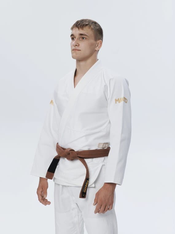 Manto Kimono/GI BJJ Herrestigning 2.0 Hvid A3
