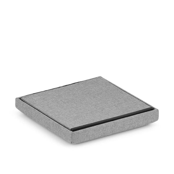 Foldbar puf M - 30x30x30cm grå